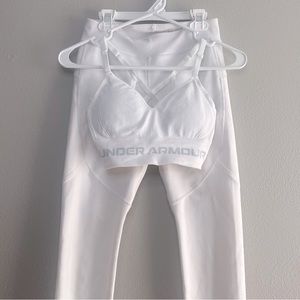 Under Armour White Active Set